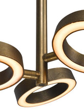 Afbeelding in Gallery-weergave laden, Frezoli Apriro 3 lichts hanglamp met touch dimmer

