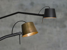 Afbeelding in Gallery-weergave laden, Pliz wandlamp mat zwart
